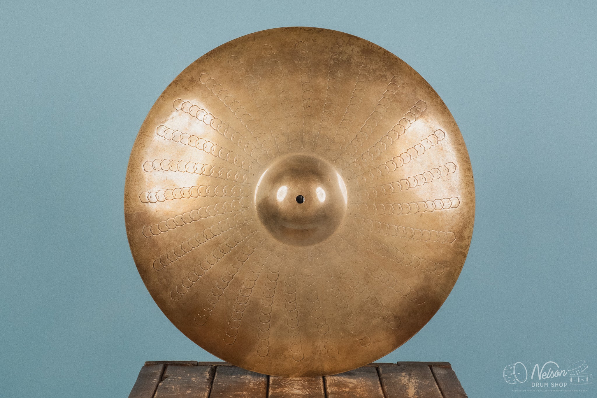 1980s Zildjian Z Custom Heavy Power Ride - 22