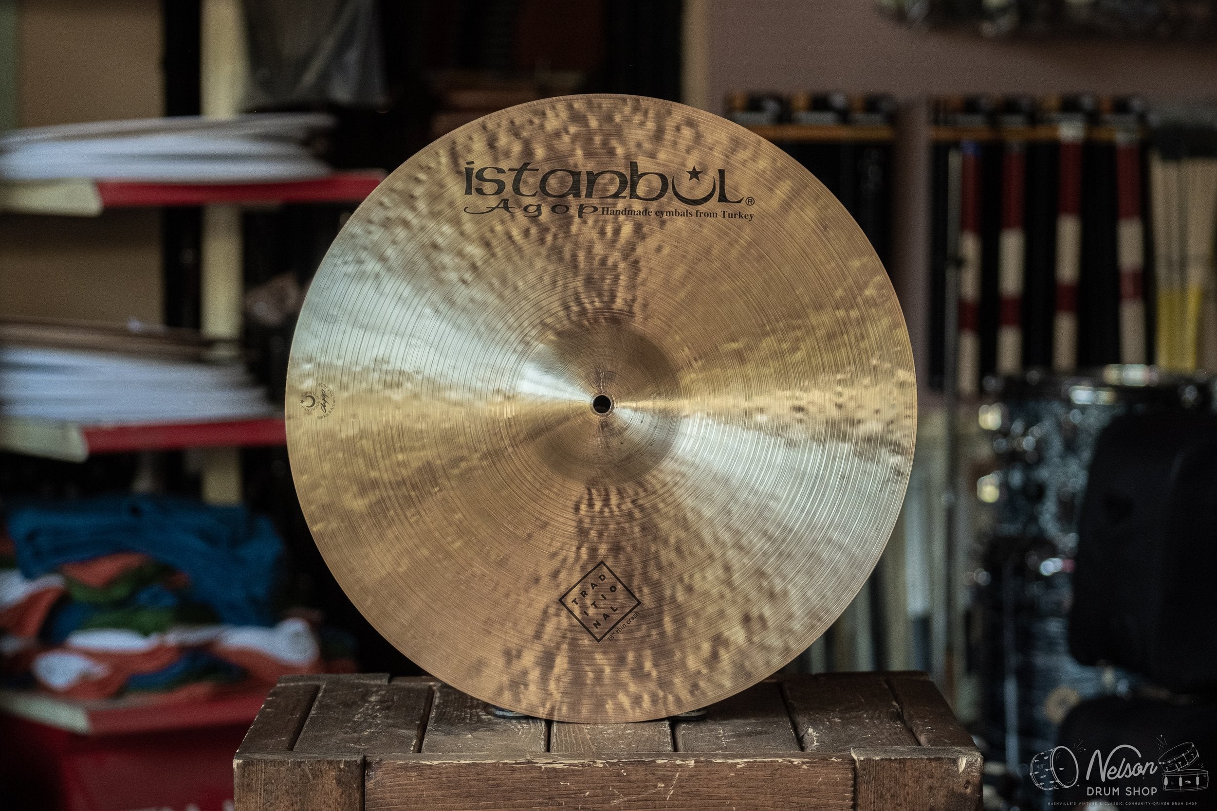 Istanbul Agop Traditional Thin Crash- 18