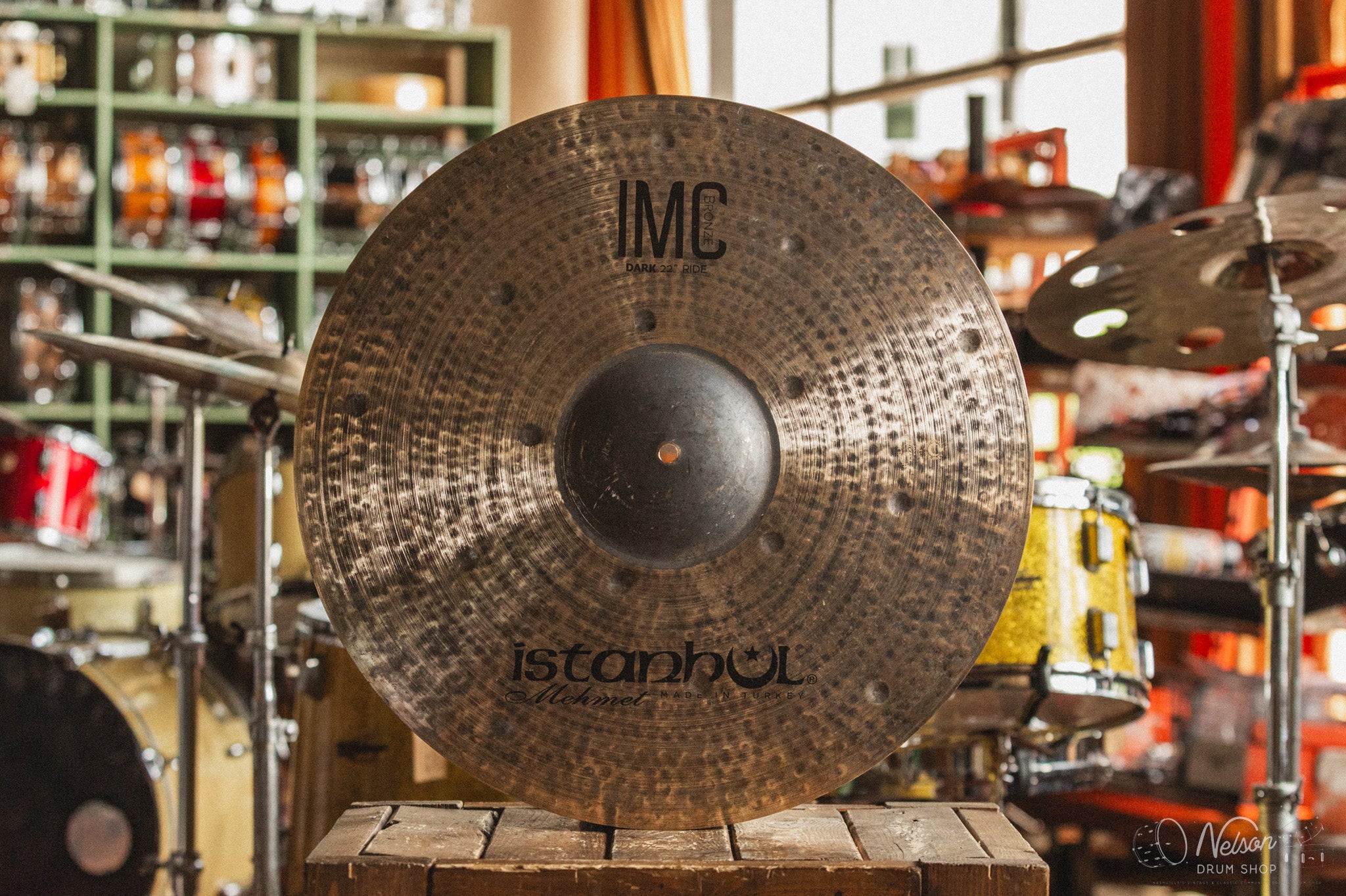 Istanbul Mehmet IMC Bronze Dark Ride - 22" – Nelson Drum Shop