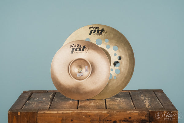 Used Paiste PSTX Splash Stack - 8/10"