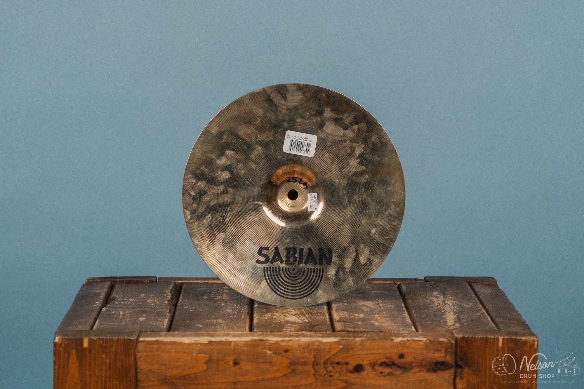 Used Sabian AAX Splash - 10"