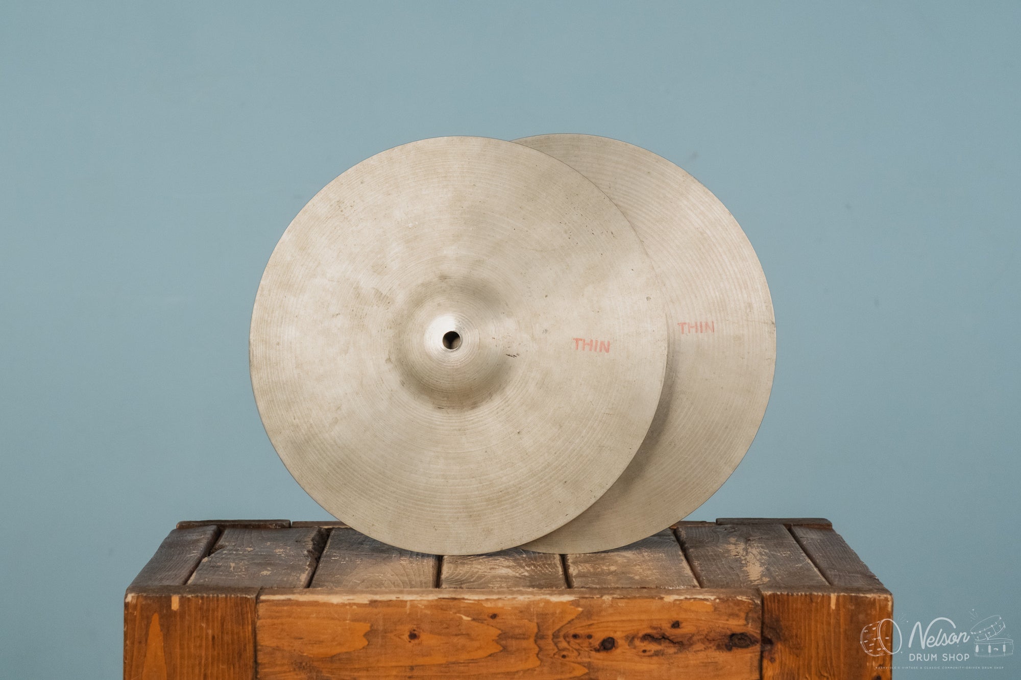 1960s Ludwig Standard Paiste Thin Hi-Hats - 12"