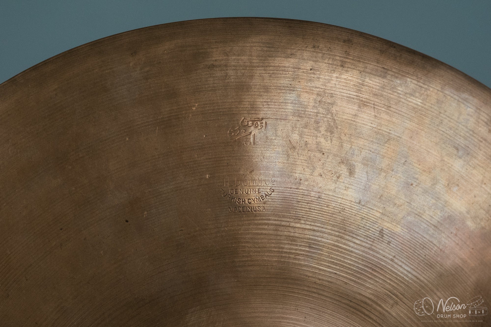 Vintage A Zildjian Pre-Trans Stamp Splash - 12"