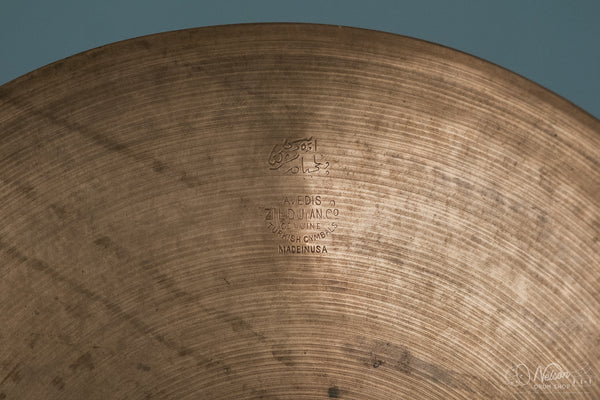 Vintage A Zildjian Pre-Trans Stamp Splash - 12"