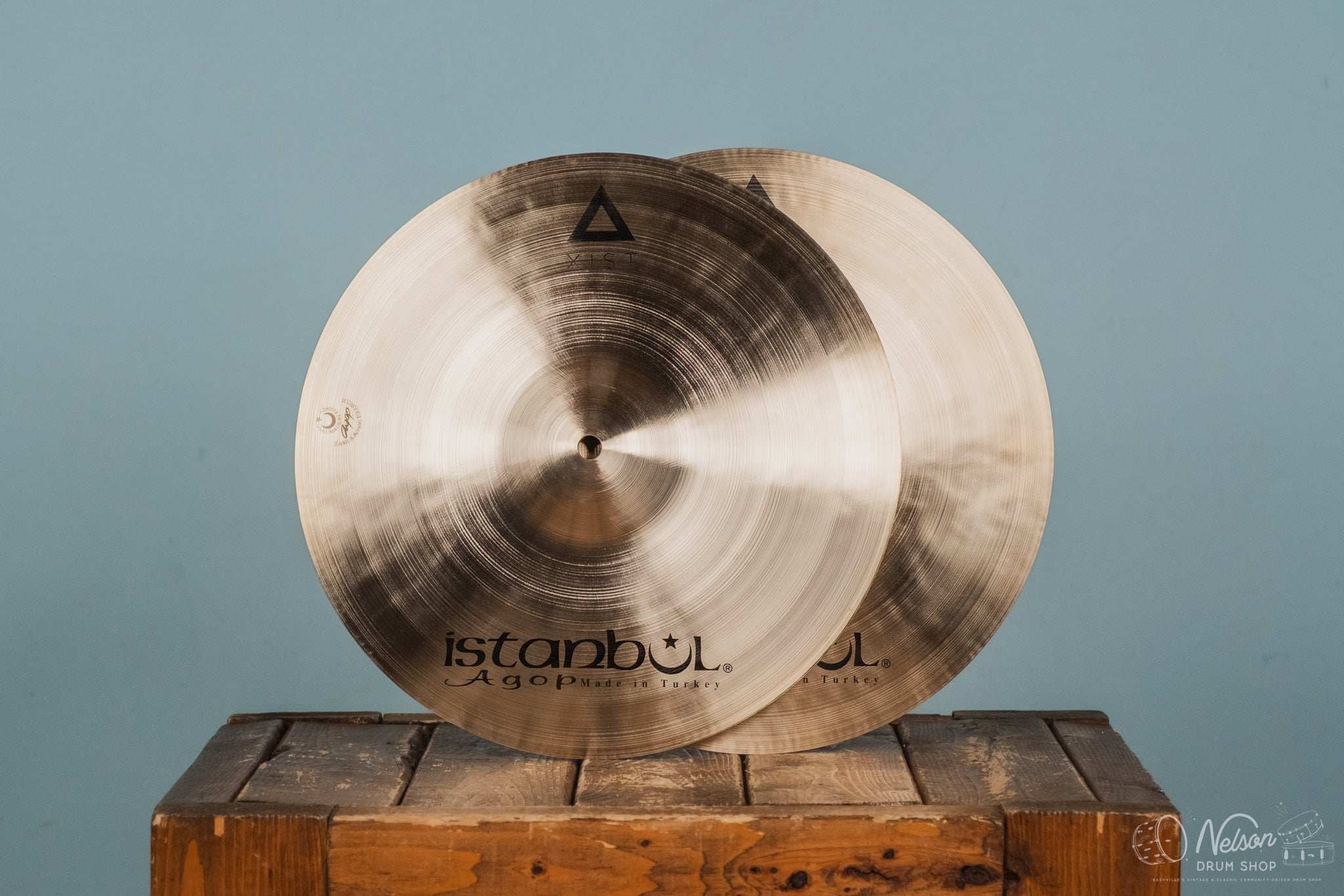Istanbul Agop Xist Natural Hi-Hats - 13” – Nelson Drum Shop