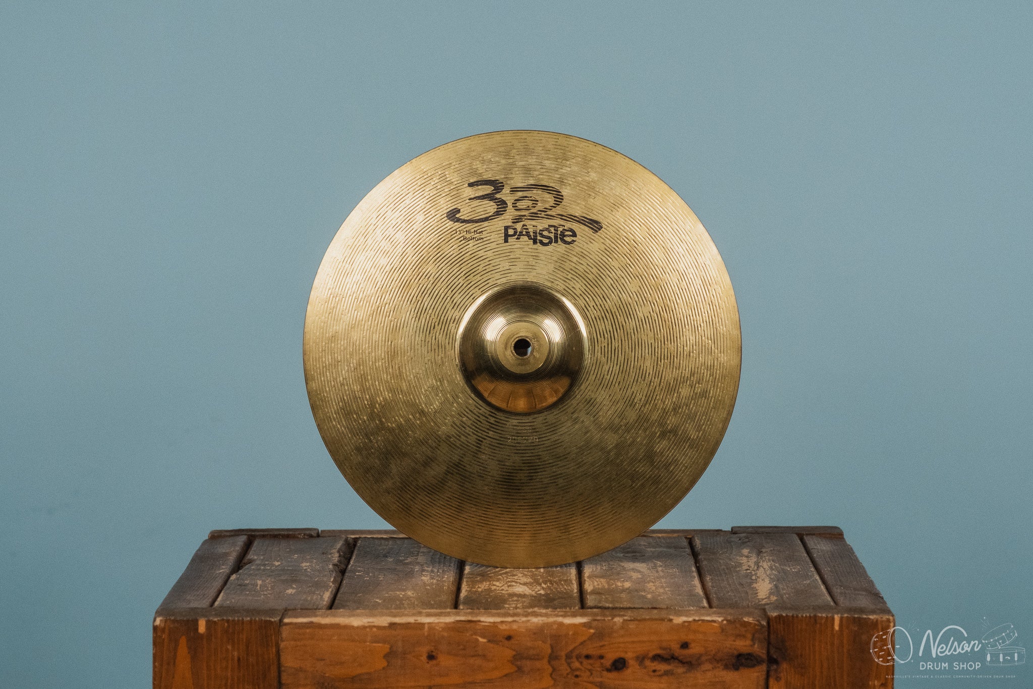 ◆ 70's ピザハット　ピート　バンク Used Paiste 302 Hi-Hat Bottom - 13