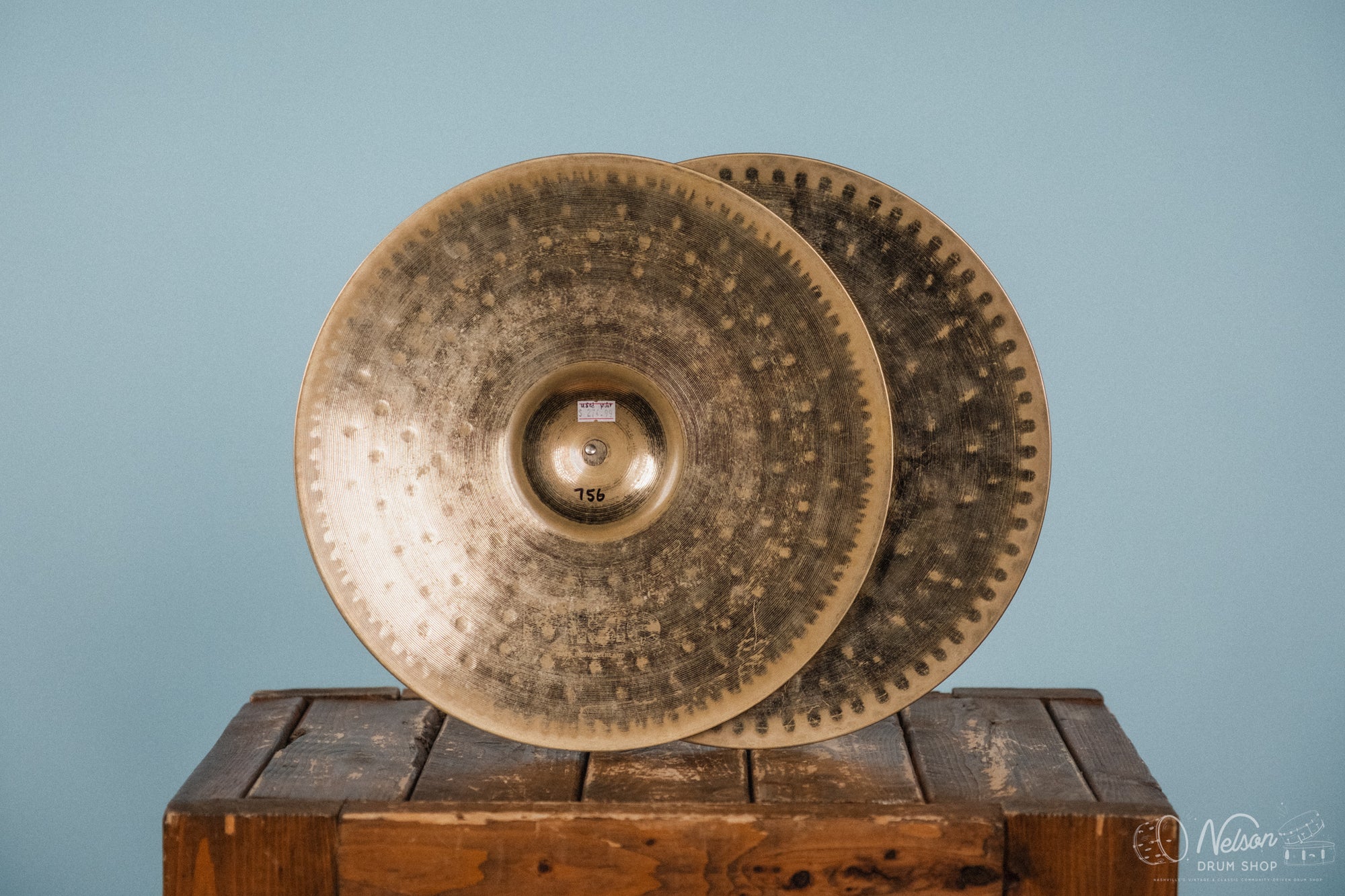 Vintage Paiste Sound Formula Reflector Medium Heavy Hi-Hats - 13"