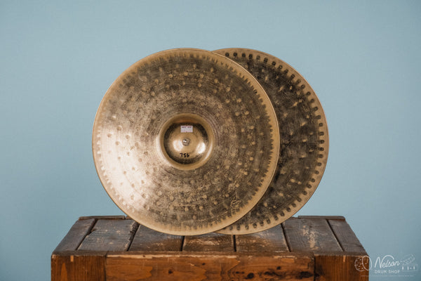 Vintage Paiste Sound Formula Reflector Medium Heavy Hi-Hats - 13"