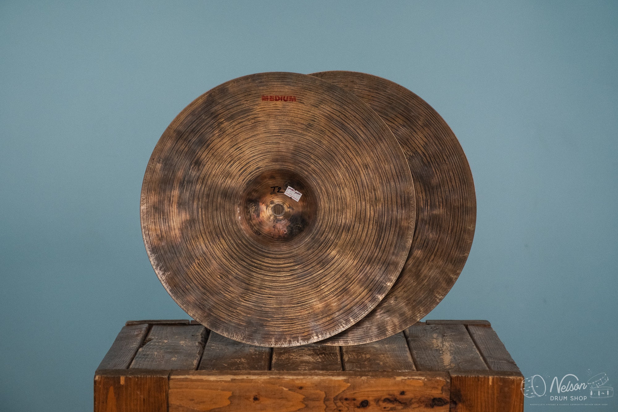 Used Istanbul Agop 30th Anniversary Medium Hi-Hats - 14"