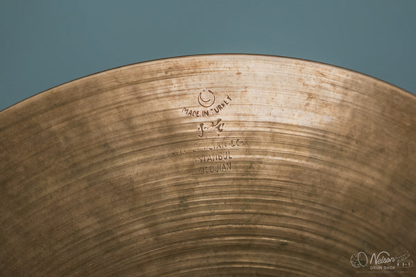 1950s K Zildjian Istanbul Old Stamp IV Hi Hats - 14"