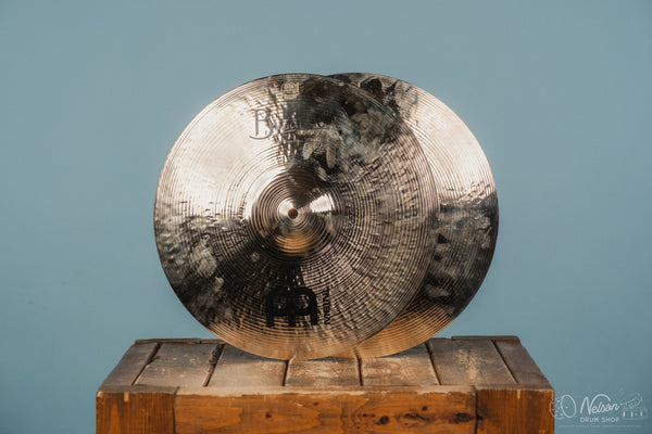 Used Meinl Byzance Medium Brilliant Hi Hats - 14"