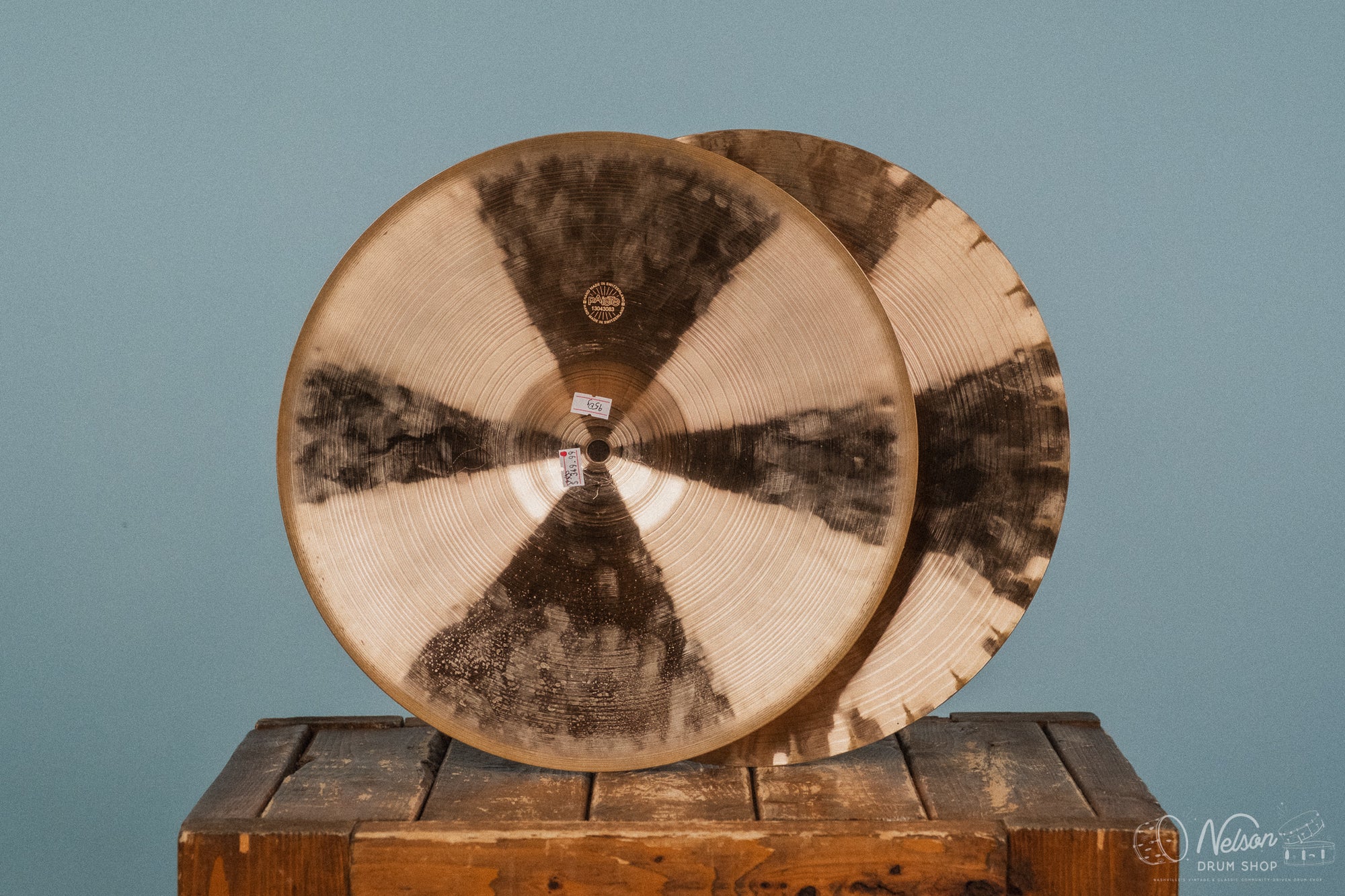 Used Paiste 2002 Sound Edge Hi Hats - 14"