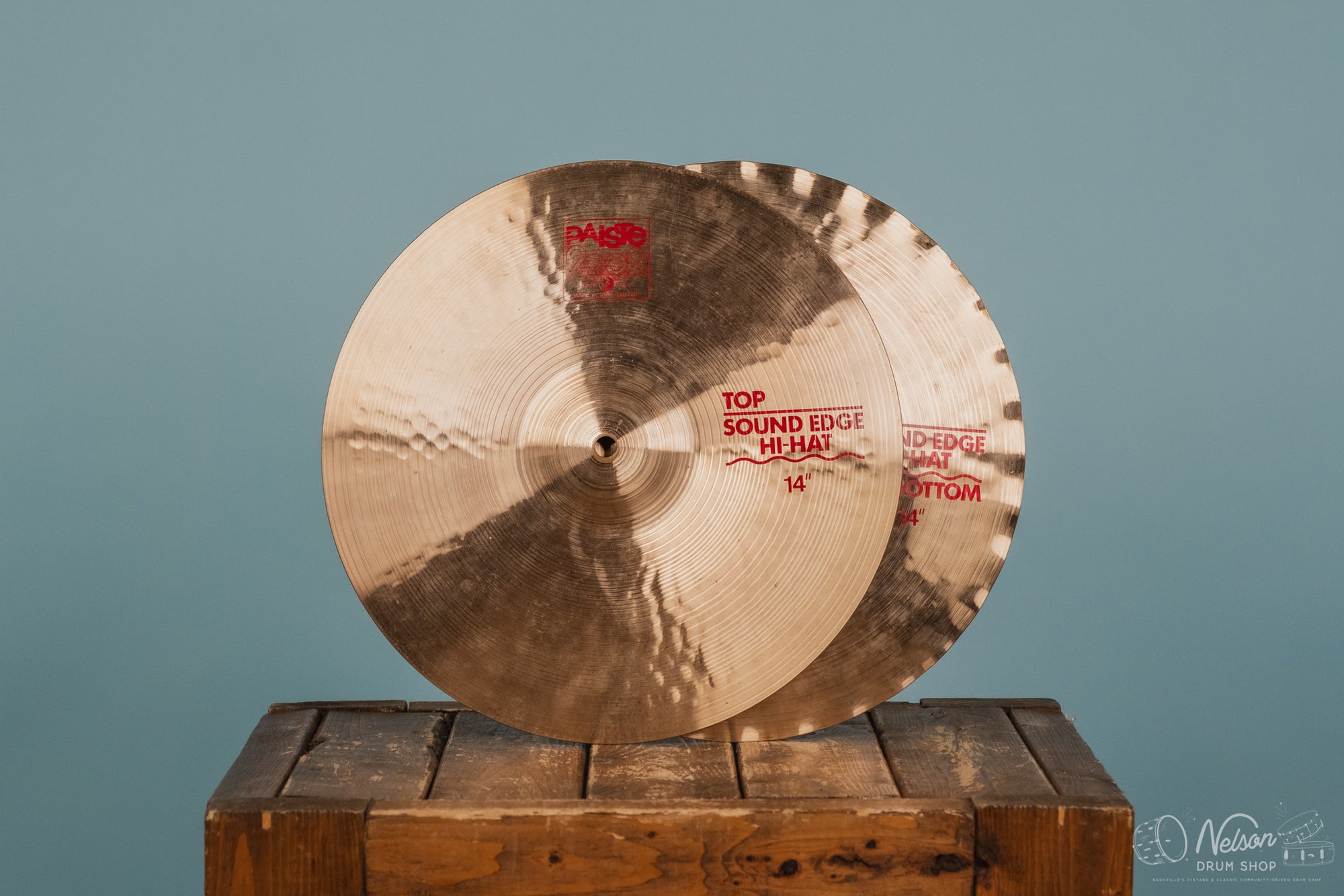 Used Paiste 2002 Sound Edge Hi-Hat - 14"