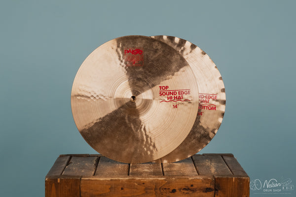 Used Paiste 2002 Sound Edge Hi-Hat - 14"