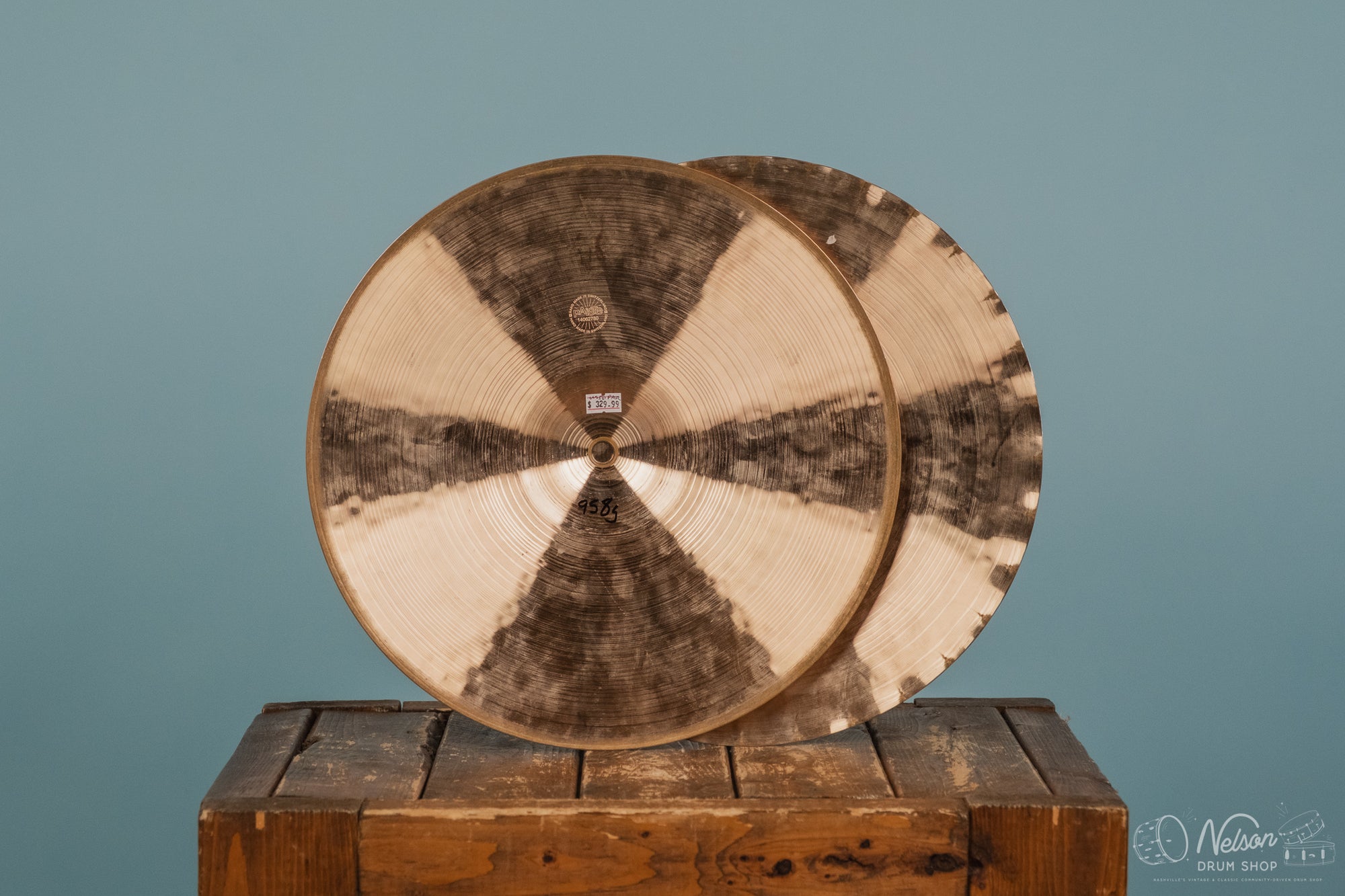 Used Paiste 2002 Sound Edge Hi-Hat - 14"