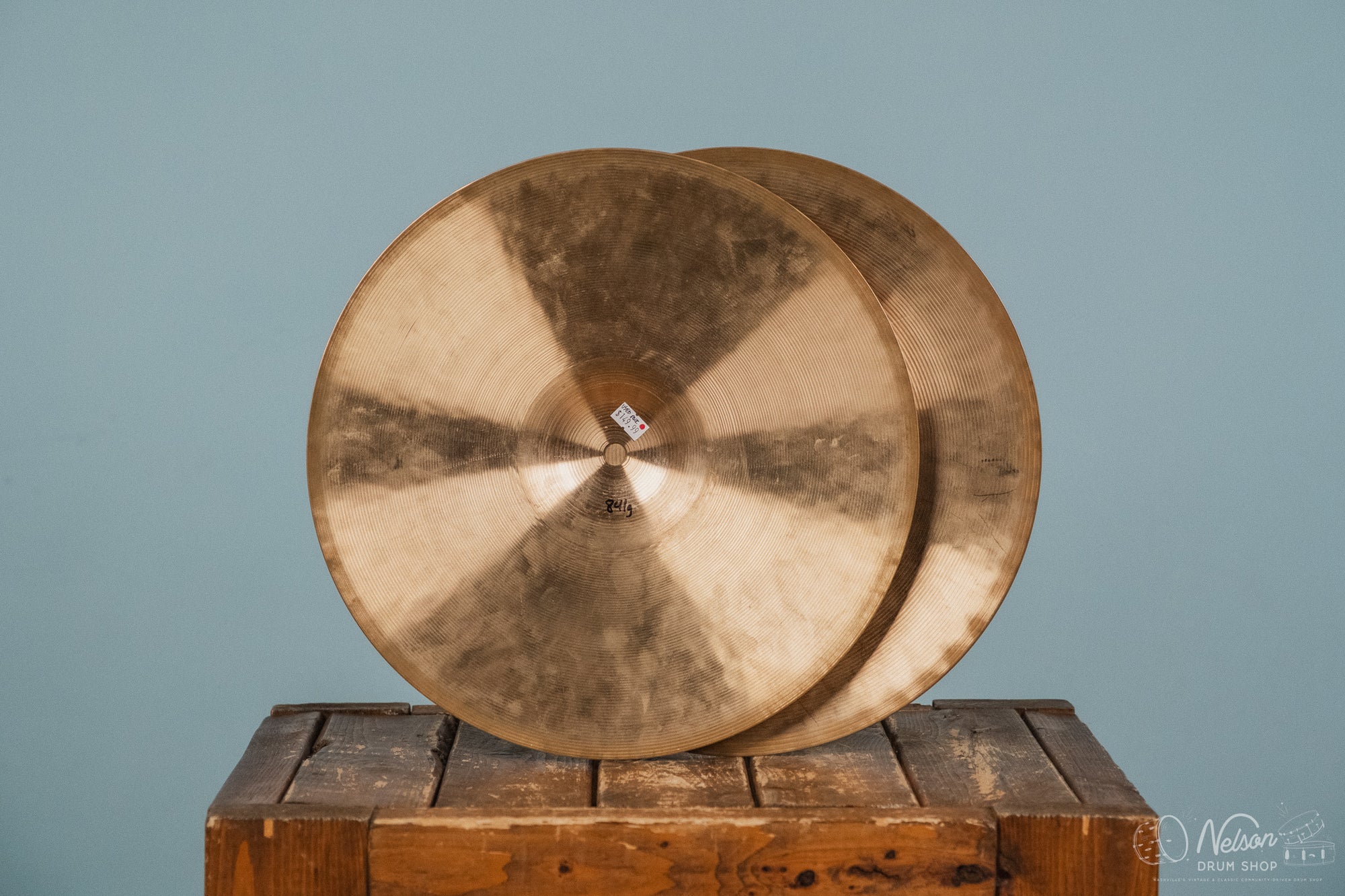 Used Paiste 404 Heavy Hi Hats - 14"