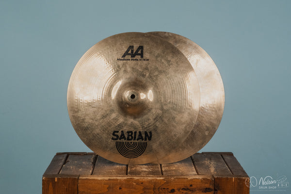 Used Sabian AA Medium Hats - 14"