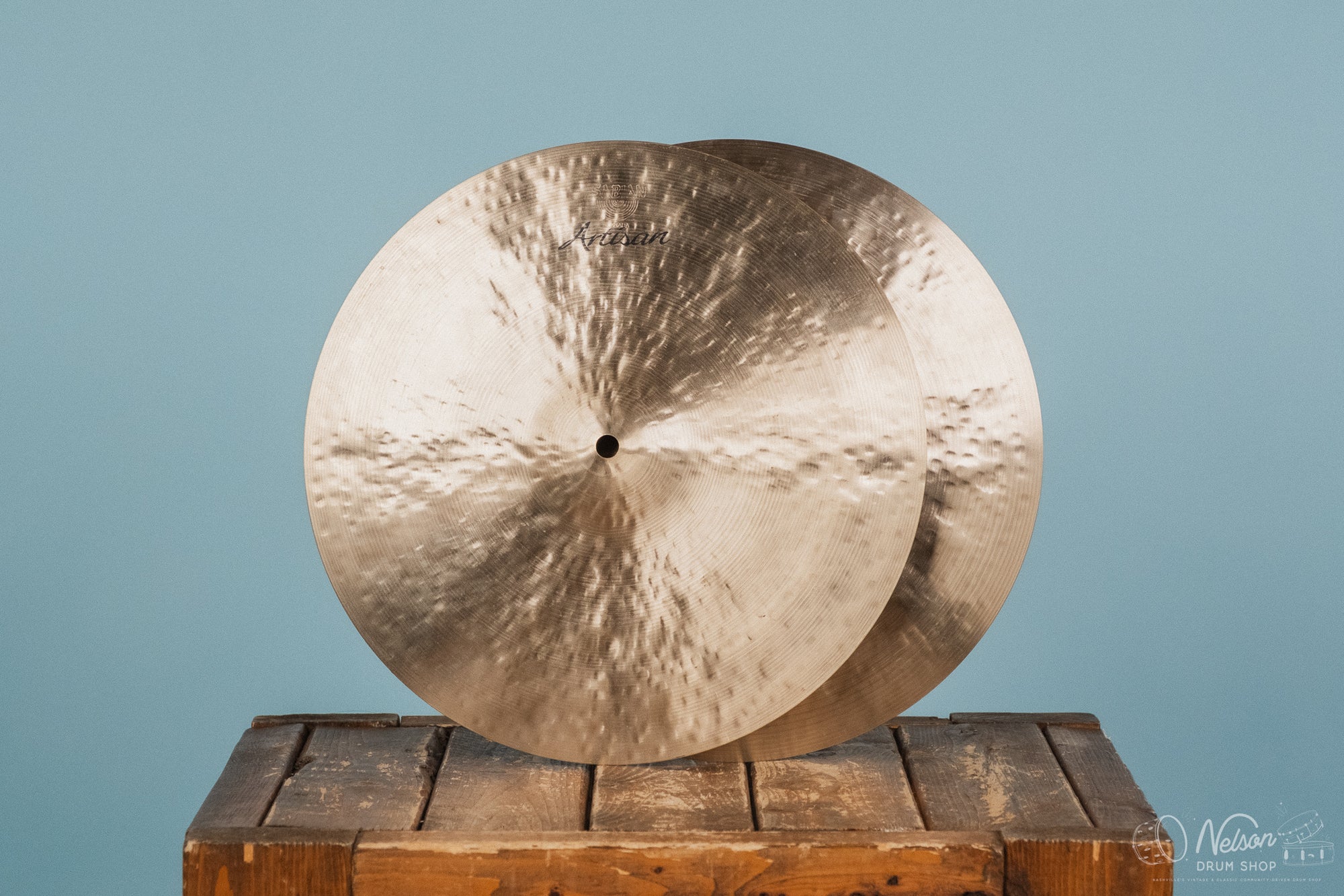 Used Sabian Artisan Light Hats - 14"