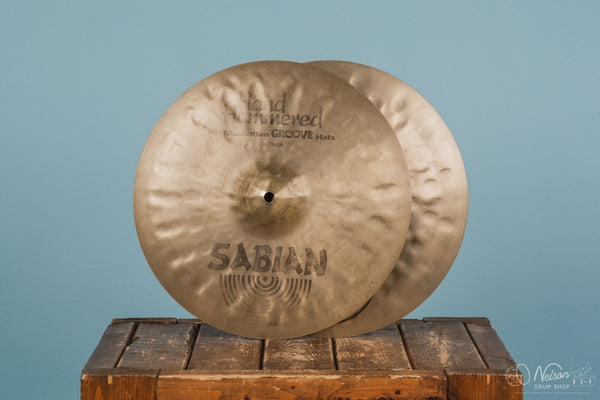 Used Sabian HH Manhattan Groove Hats - 14"