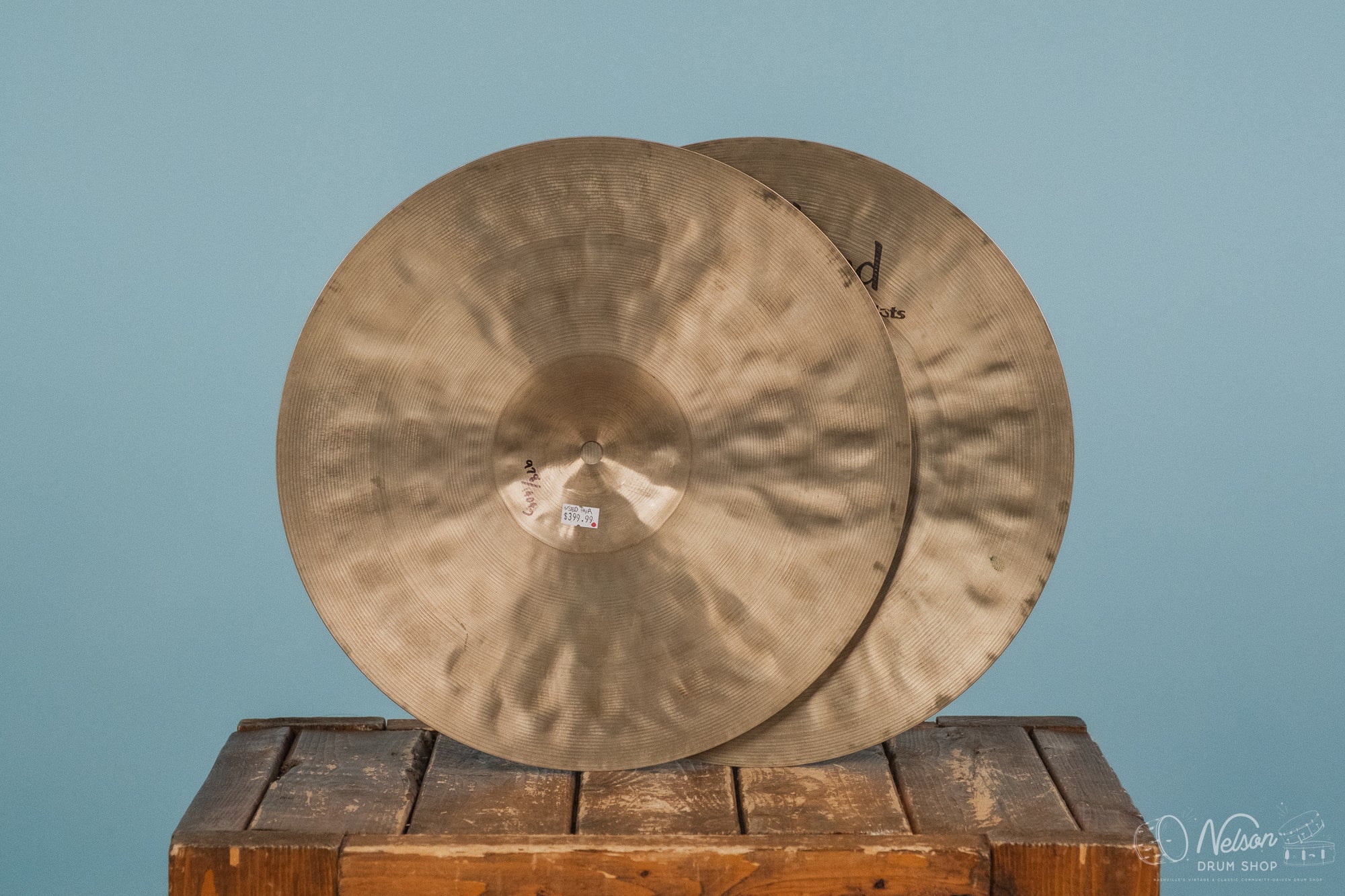 Used Sabian HH Manhattan Groove Hats - 14"