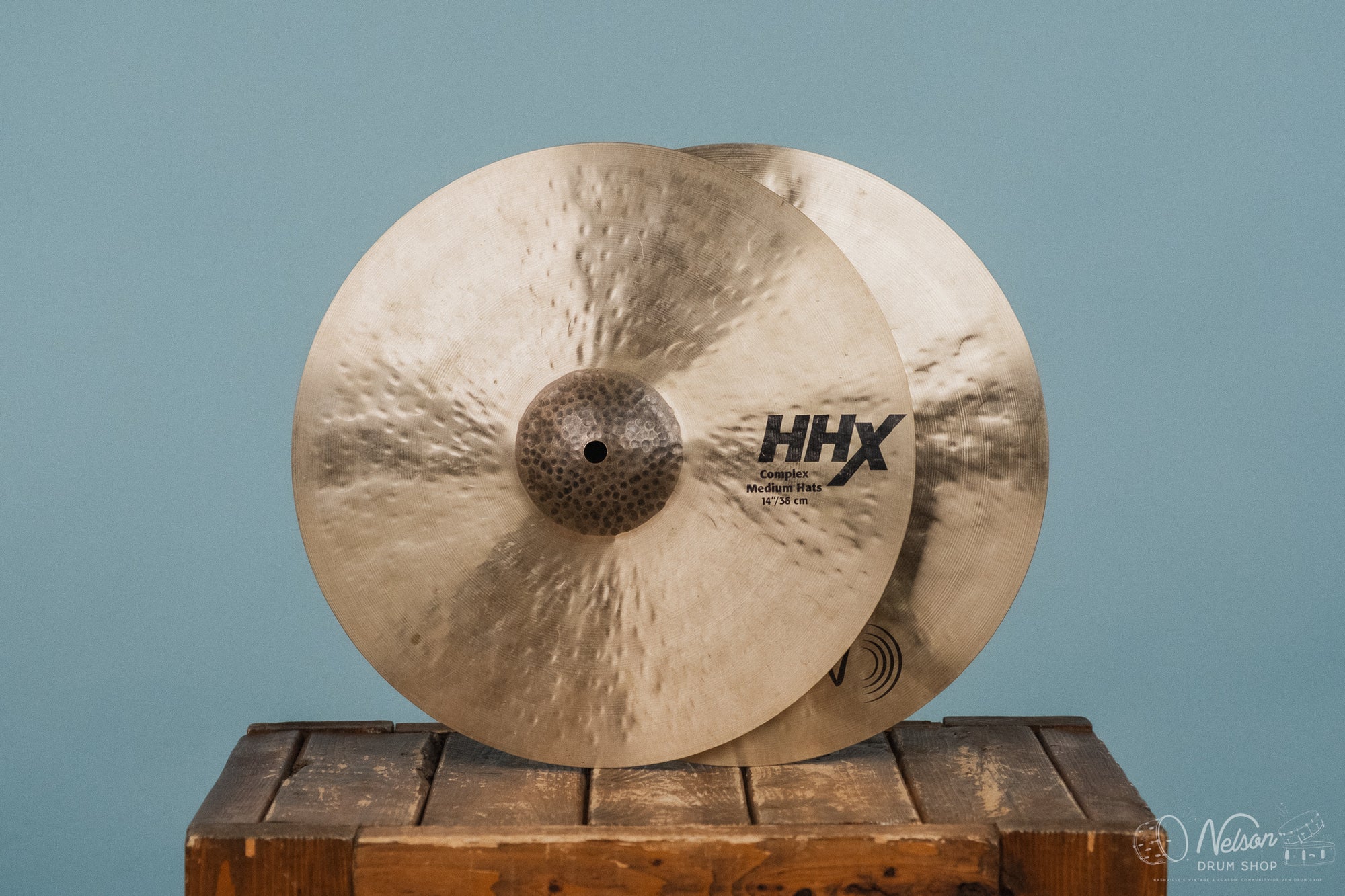 Used Sabian HHX Complex Medium Hi Hats - 14"