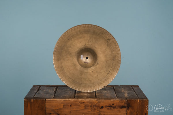 Vintage No-Stamp Cymbal (Cracked) - 12"