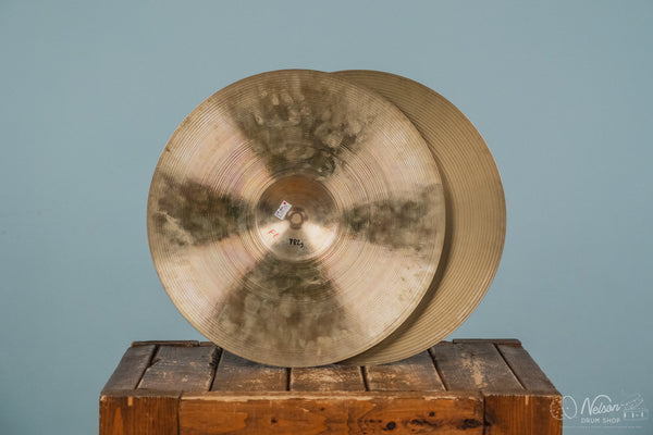 1950s A Zildjian Hi Hats - 14"