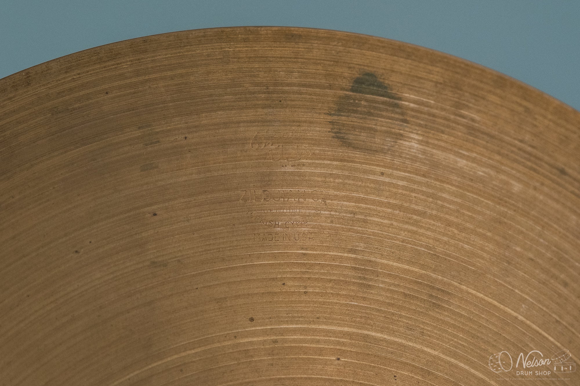 1950s A Zildjian Hi Hats - 14"