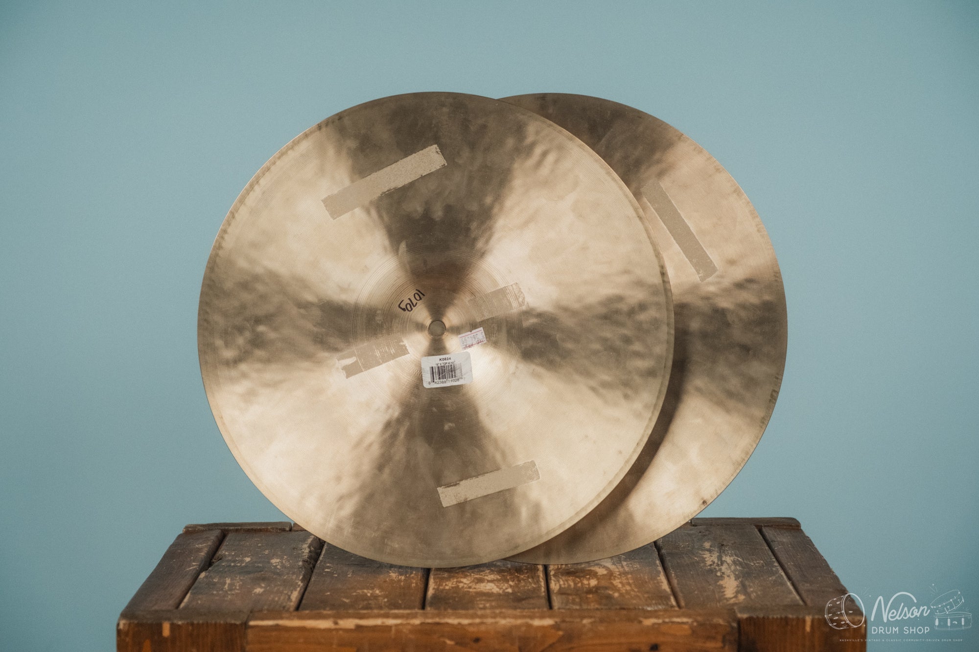 Used Zildjian K Hi Hats - 14"