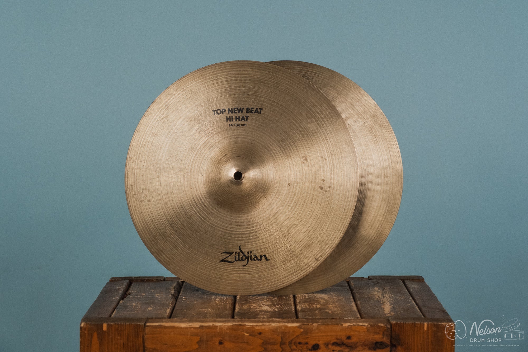 Used Zildjian A New Beat Hi-Hats - 14"