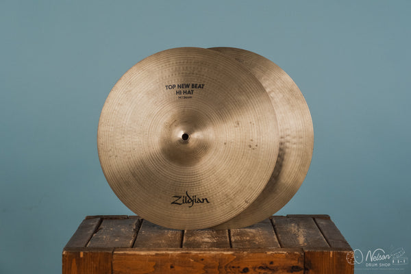 Used Zildjian A New Beat Hi-Hats - 14"