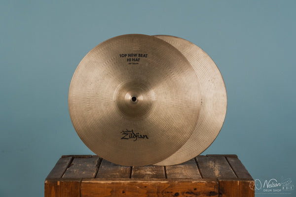Used Zildjian A New Beat Hi-Hats - 14"