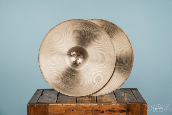 Used A Zildjian New Beat Hi-Hats -14"