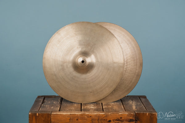 1960s Zildjian Avedis Hi-Hats - 14"