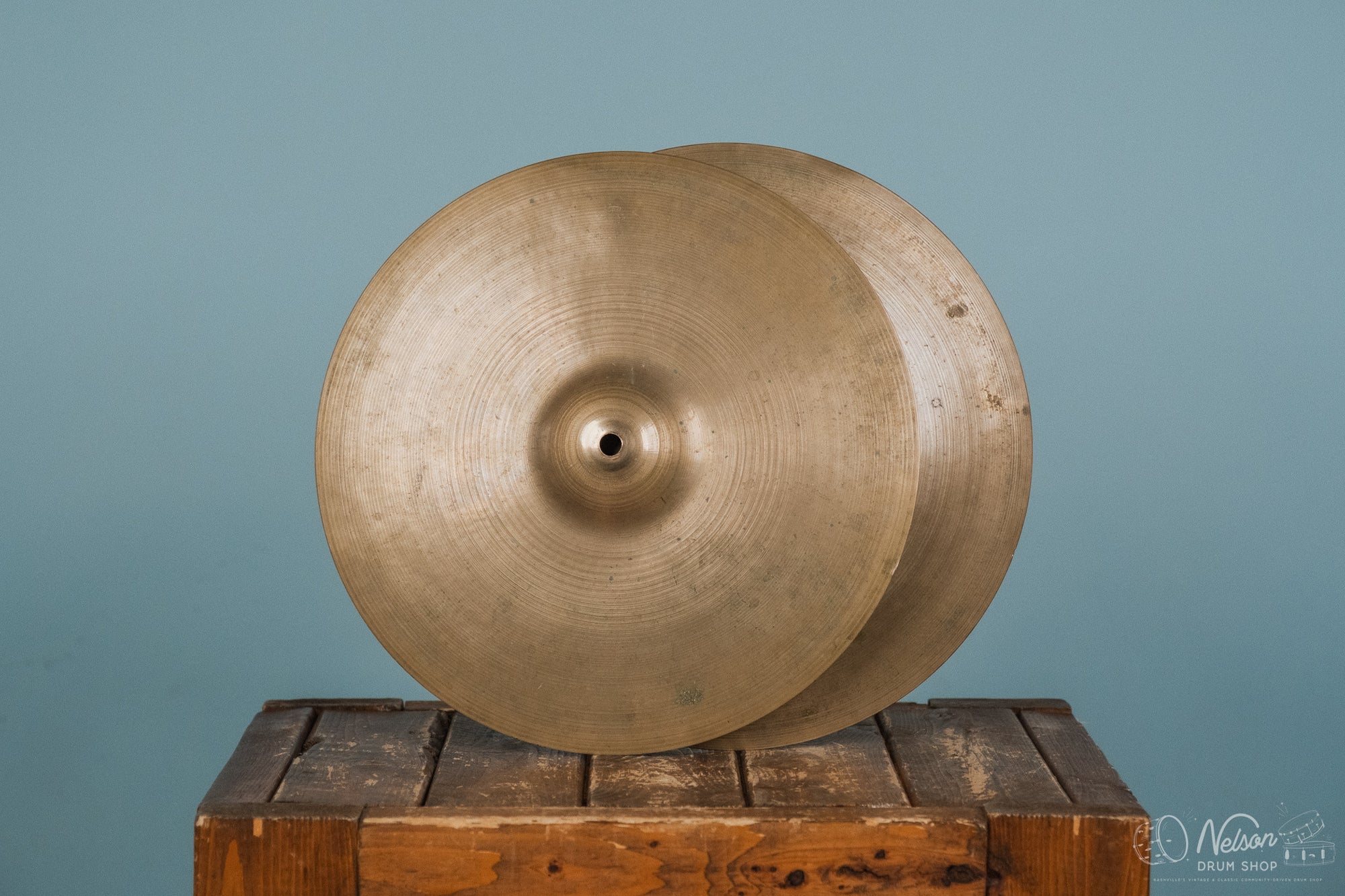 1950s Zildjian A Thin Hi-Hats - 14"