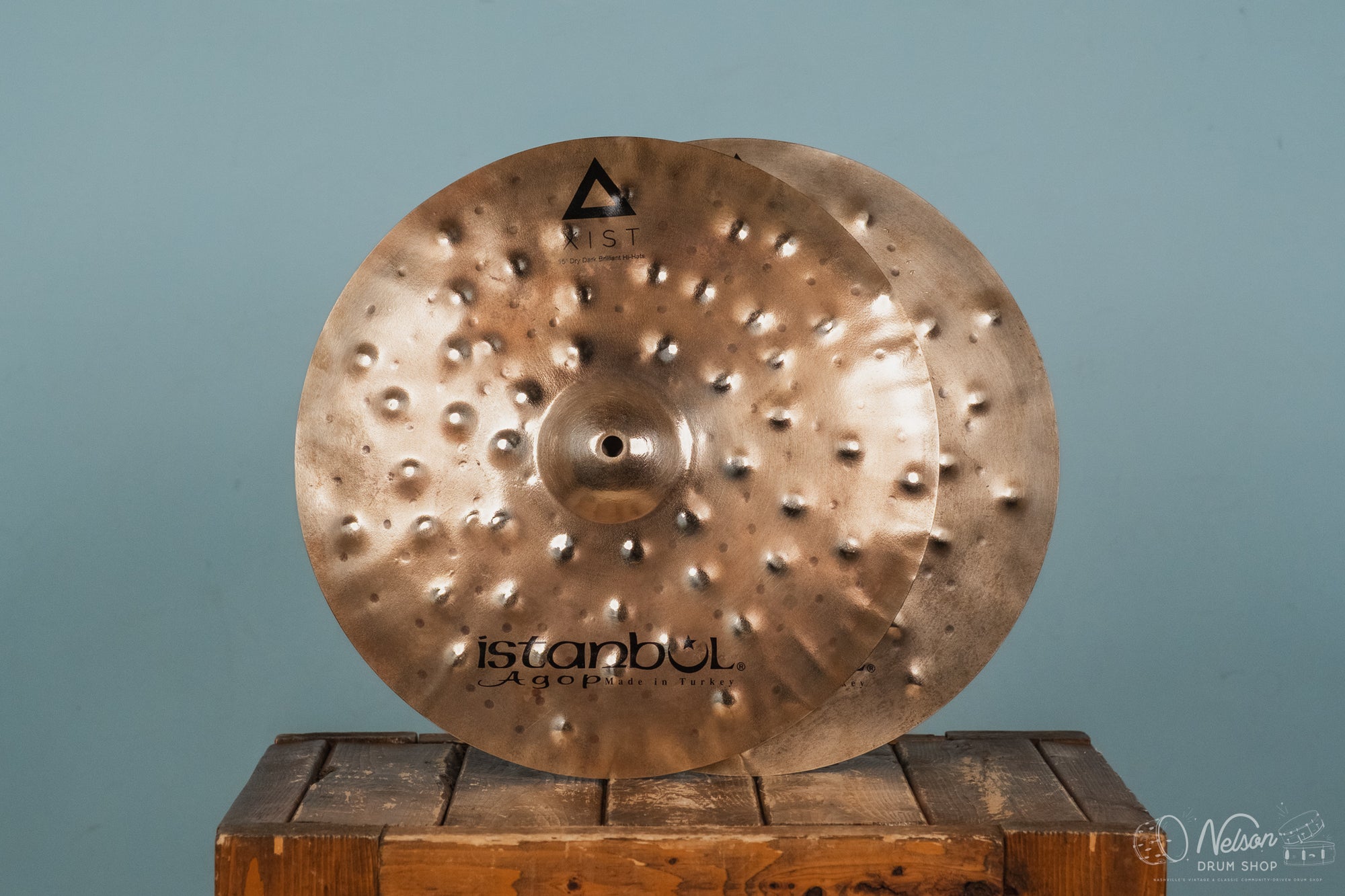Istanbul Agop Xist Dry Dark Brilliant Hi-Hats - 15”