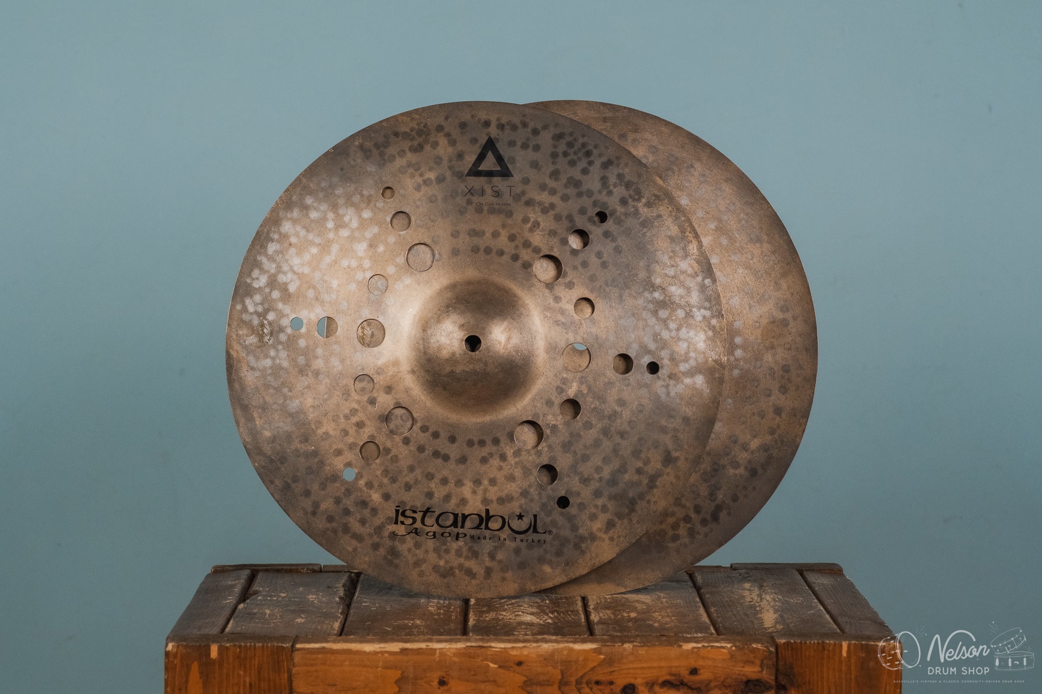 Istanbul Agop Xist ION Dark Hi-Hats - 15” – Nelson Drum Shop