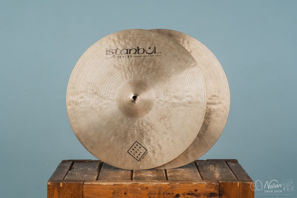 Used Istanbul Agop Traditional Dark Hi Hats - 15"