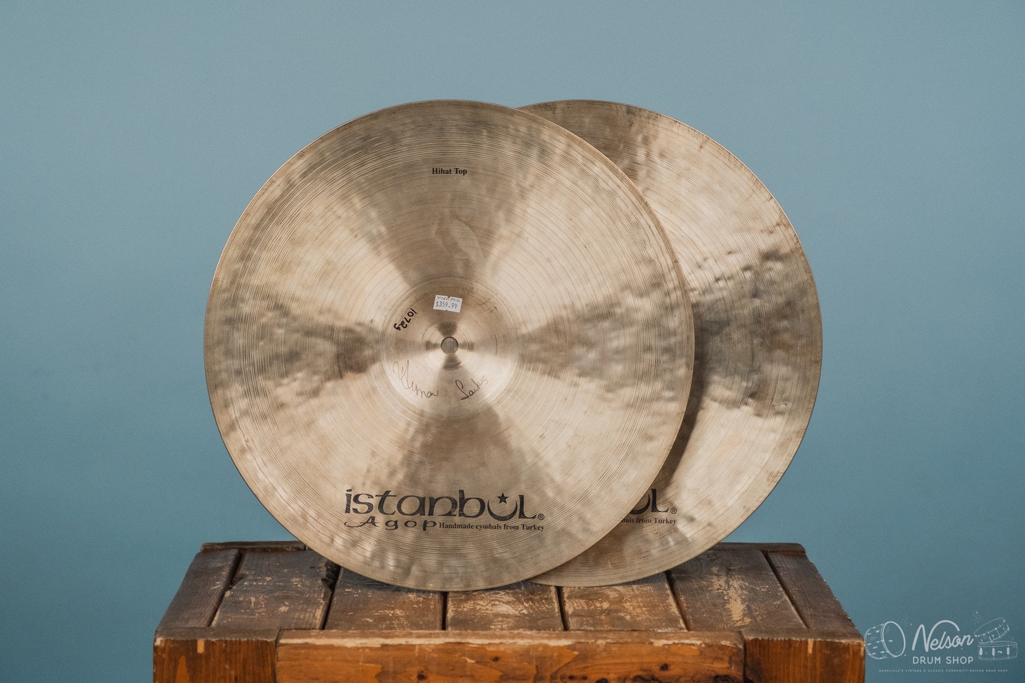 Used Istanbul Agop Traditional Light Hi-Hats - 15"