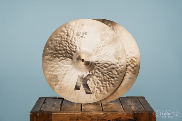 Used Zildjian K Light Hi-hats - 15"