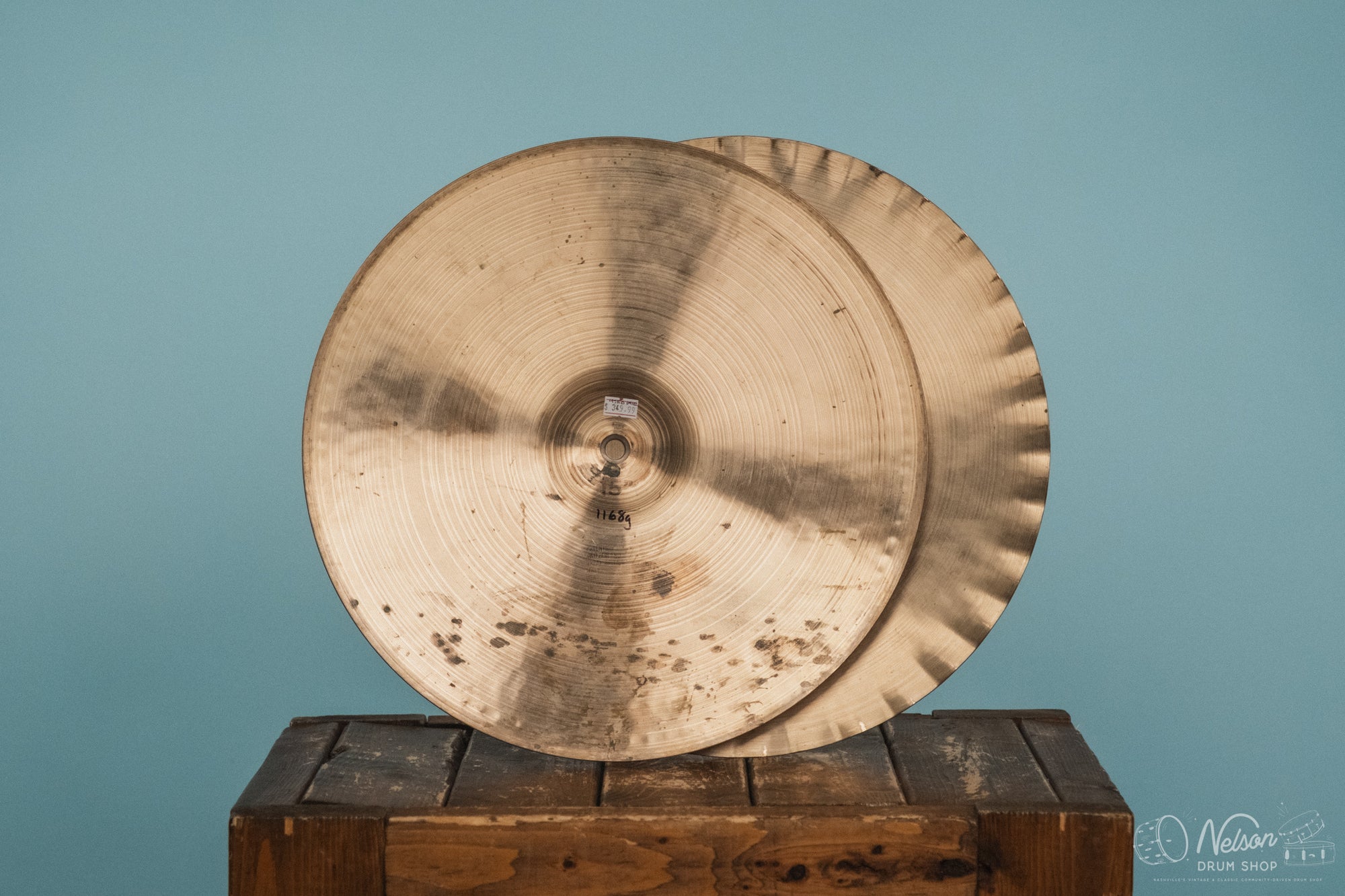 1973 Paiste 2002 Sound Edge Hi-Hats - 15"