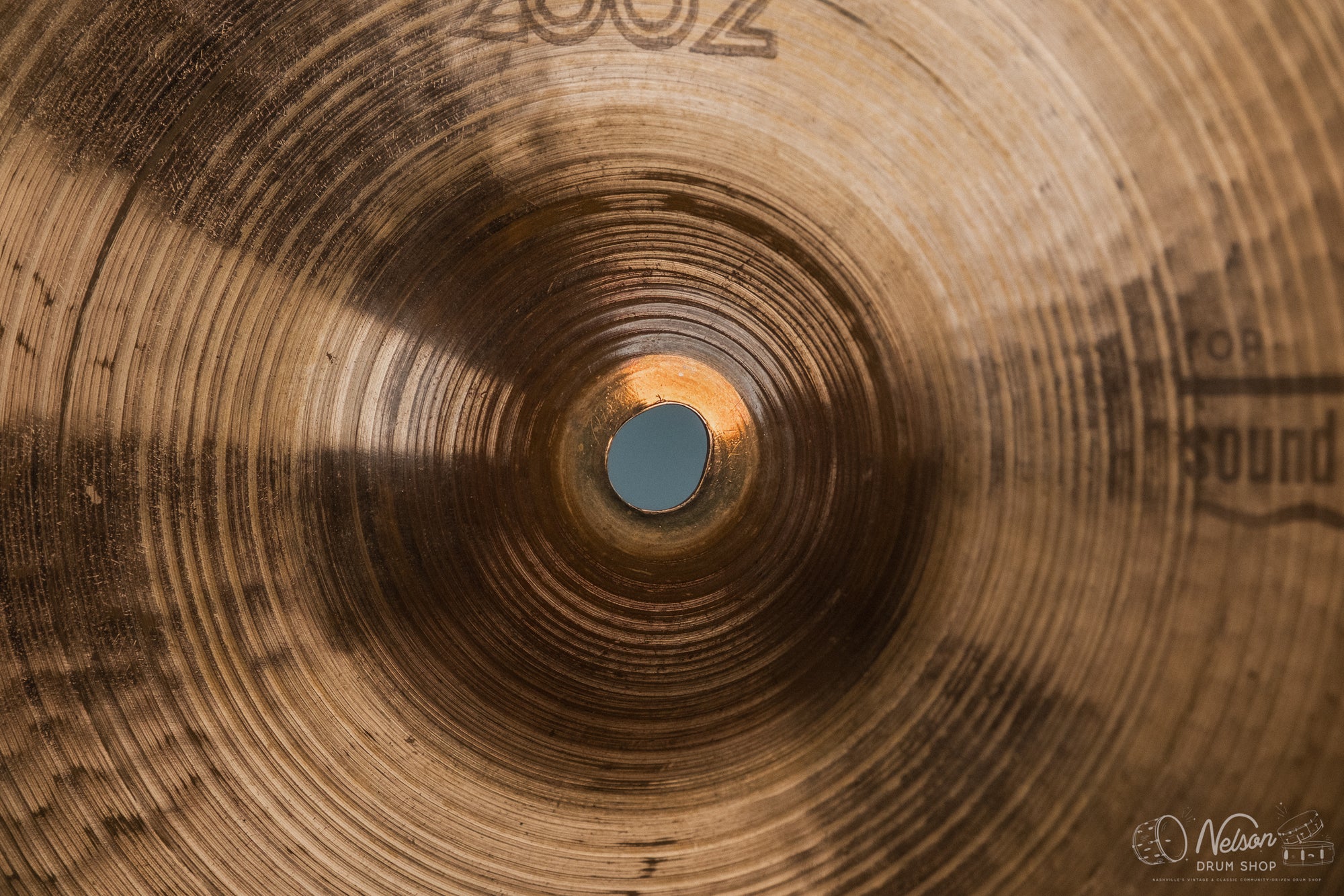 1970s Paiste 2002 Black Label Sound Edge Hi Hats - 15"