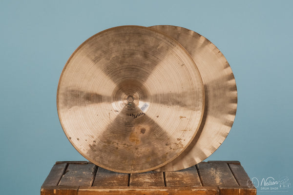 1977 Paiste 2002 Sound Edge Hi Hats - 15"