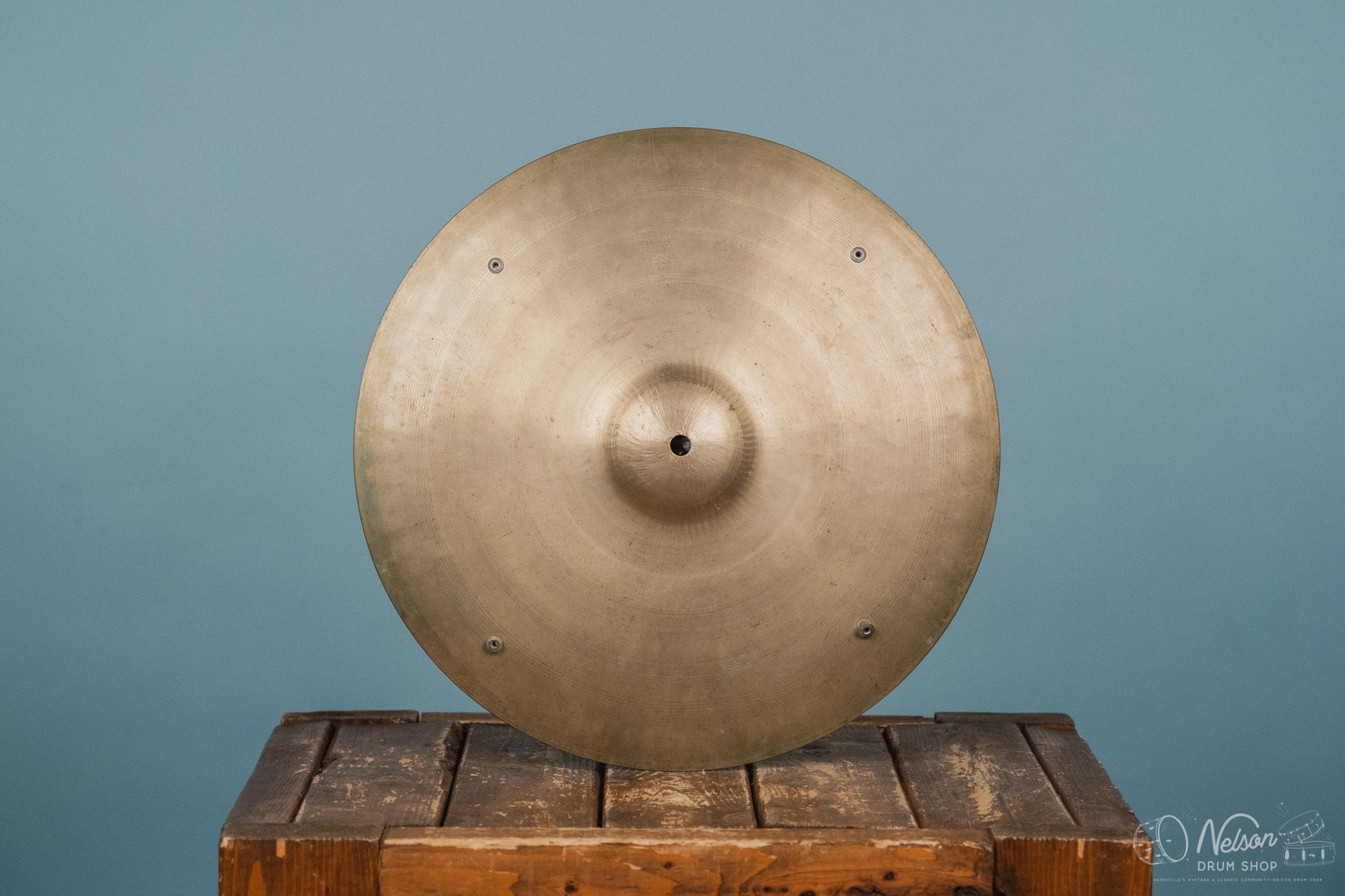 Vintage Zanchi F&F Vibra Paper Thin w/Rivets - 15"