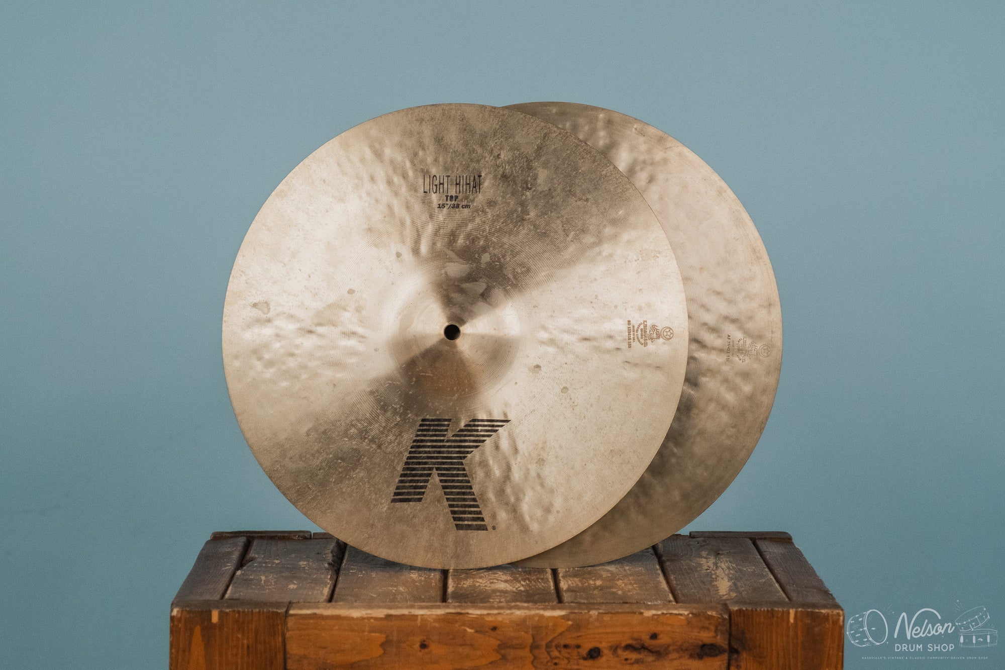 Used Zildjian K Light Hi Hats -15"