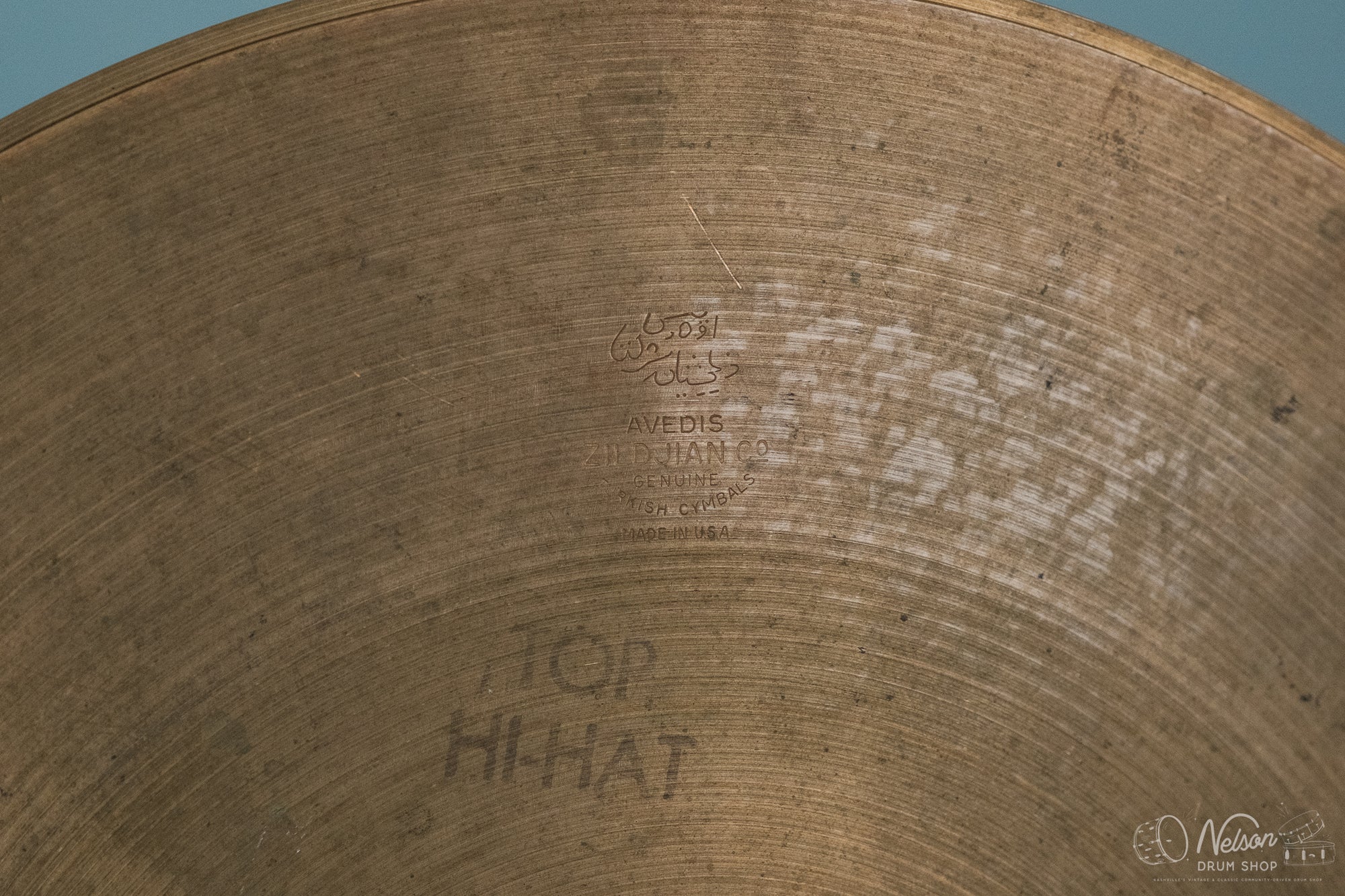 1960s A Zildjian Hi Hats - 15"