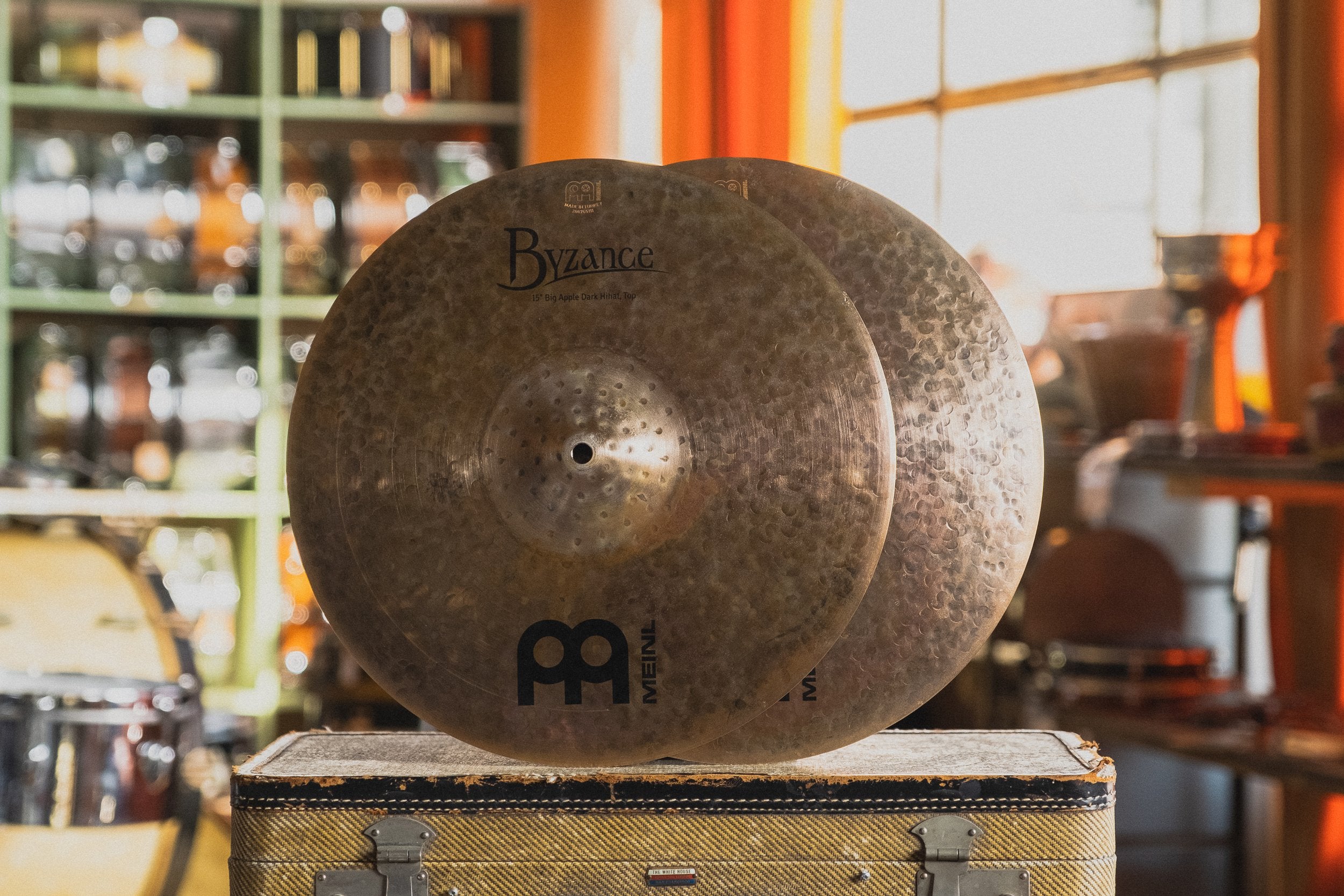 MEINL Byzance Dark Big Apple Tradition Ride 22 [B22BADTR] Meinl Byzance Big Apple Dark Hi-Hats - 15\" \u2013 Nelson Drum Shop