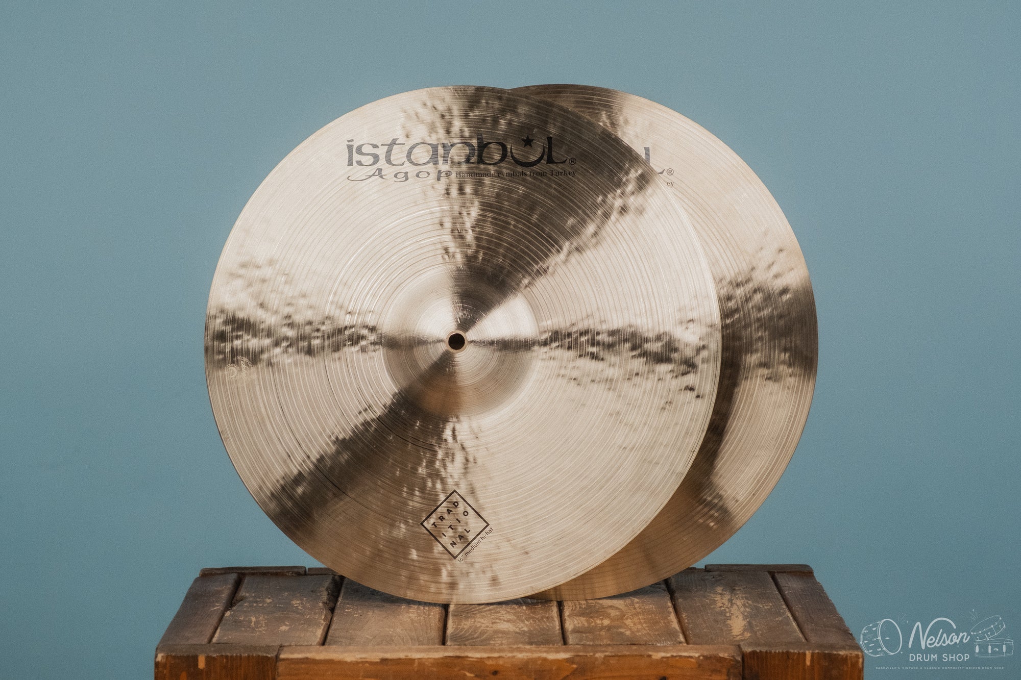 Istanbul Agop Traditional Medium Hi Hats - 16"
