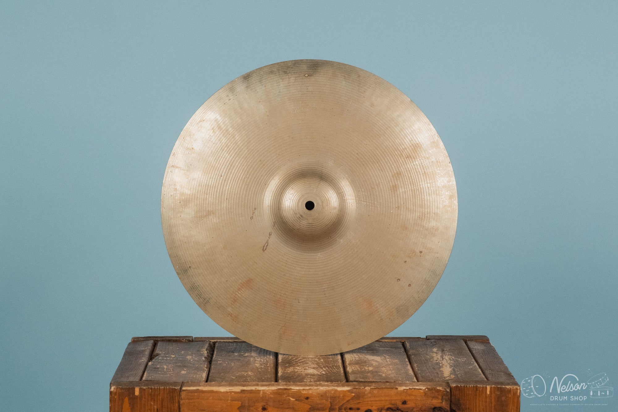 1960s Ludwig Paiste 3 Star Swiss Made Crash - 16"