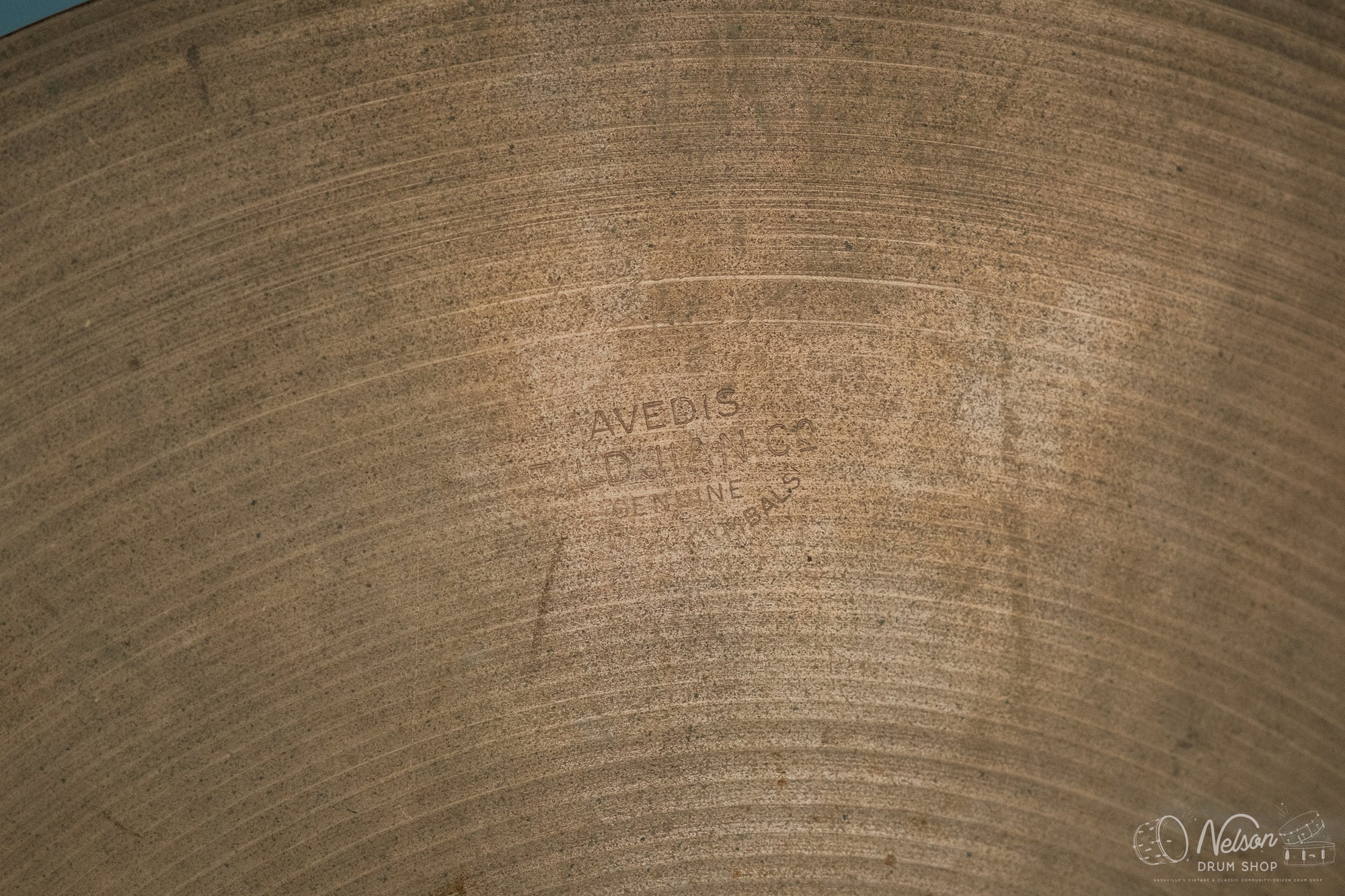 1960s Avedis Zildjian Concert Band Cymbal - 16"